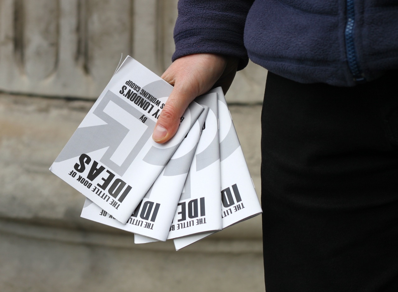 Occupy London The Little Book of Ideas Credit Katherine Stanley