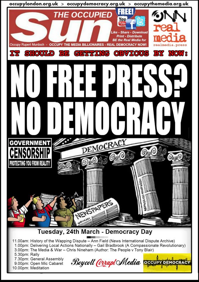 NoFreePressNoDemocracy