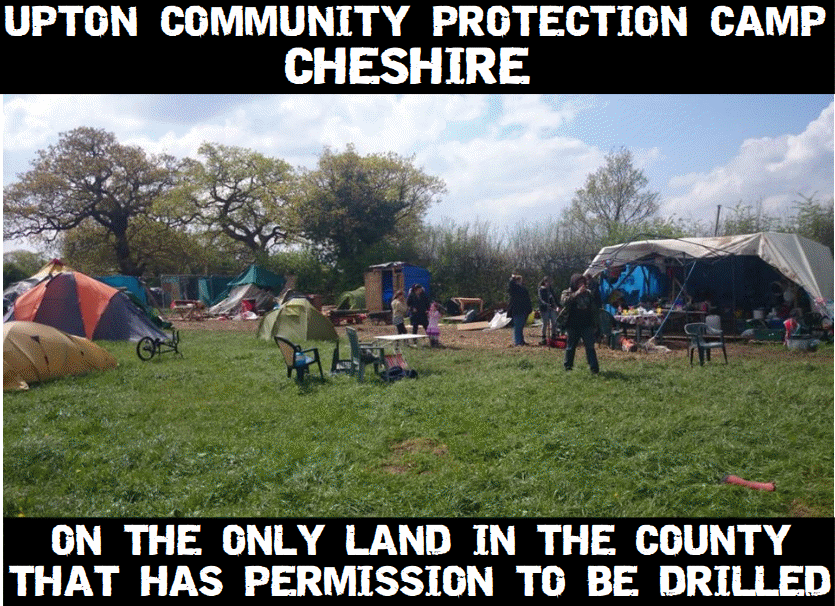 Upton Community Protection Camp. 